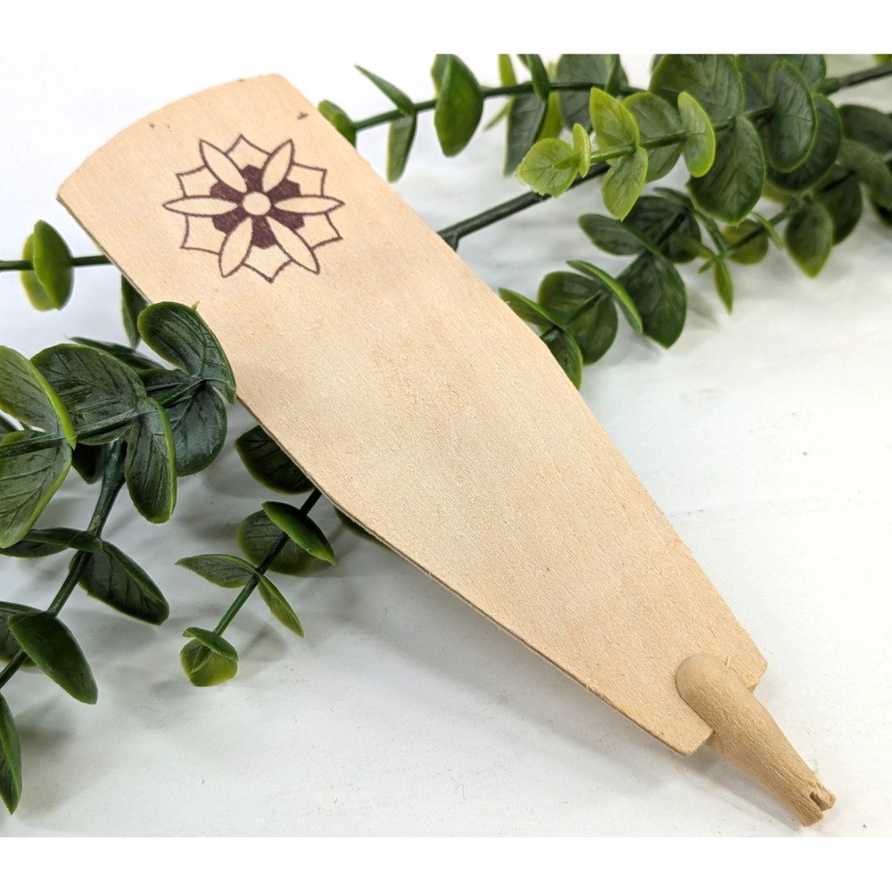 🎁Christmas Carousel Wood Lillian Vernon Pyramid Replacement Fan Blade Part Fin